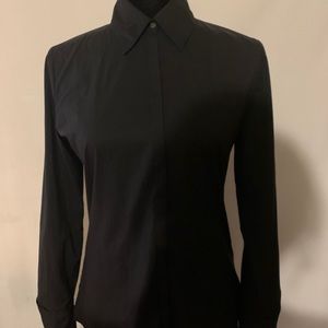 Club Monaco Black dress shirt